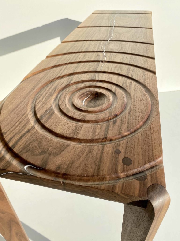 ronds symbolisant les ronds dans l'eau