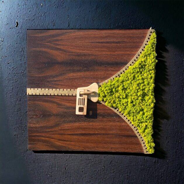 Décoration murale de salon « Ouverture éclair »