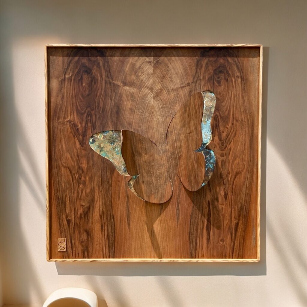 tableau en bois original